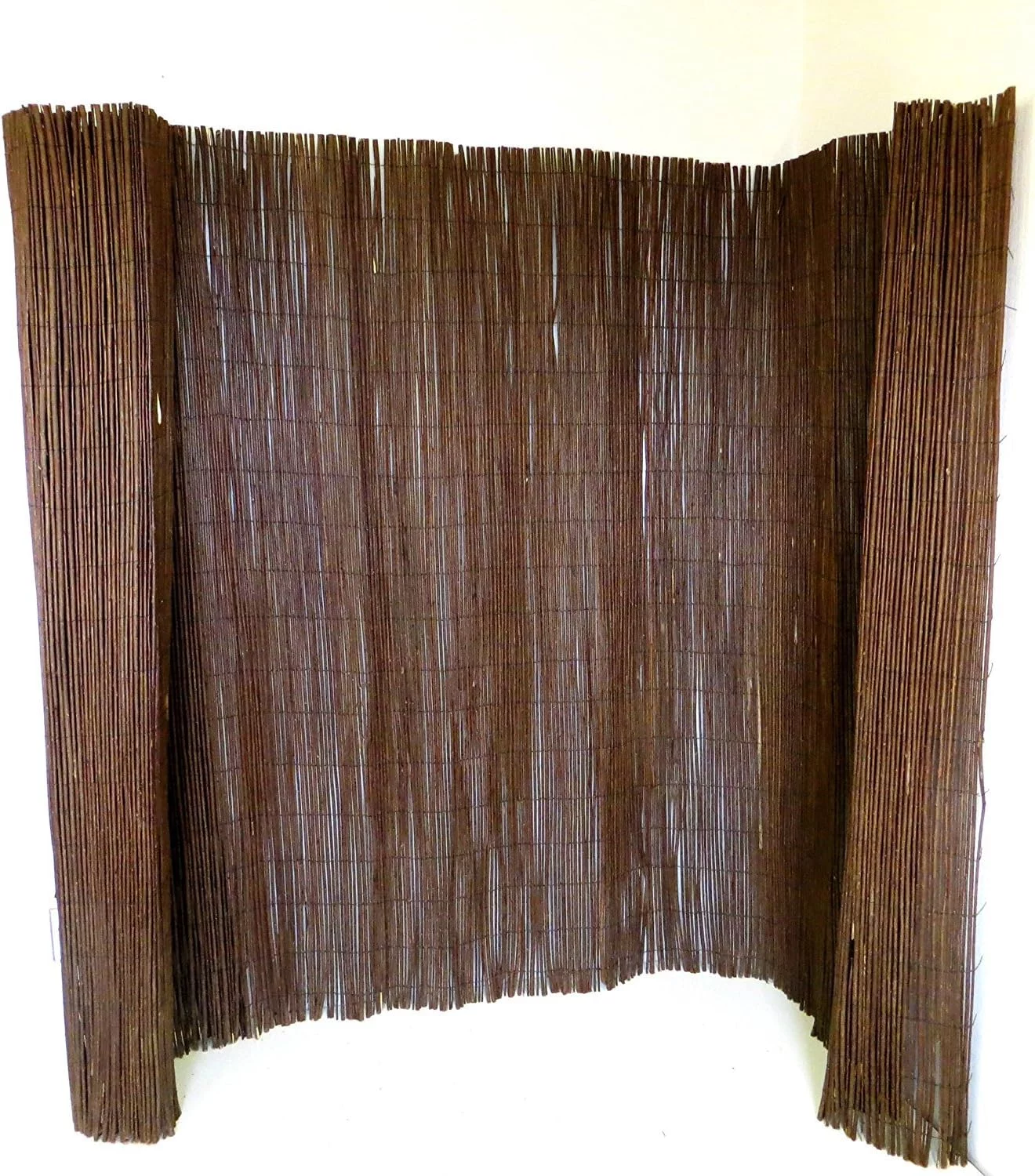 Willow Fencing, 5'H X 14" L, Brown - Curated Treasures Market