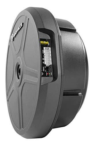 Rockville RockGhost Active Powered 8x22 Hidden Car Subwoofer Sub for 15x22/16x22/17x22 Full Size Spare Tire