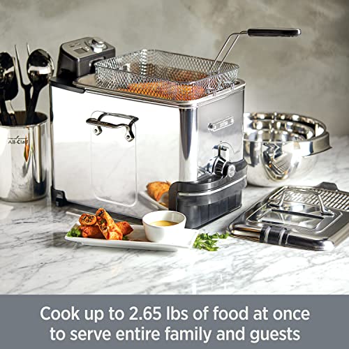 Allclad Stainless Steel 10942224044 Easy Clean Pro deep fryer