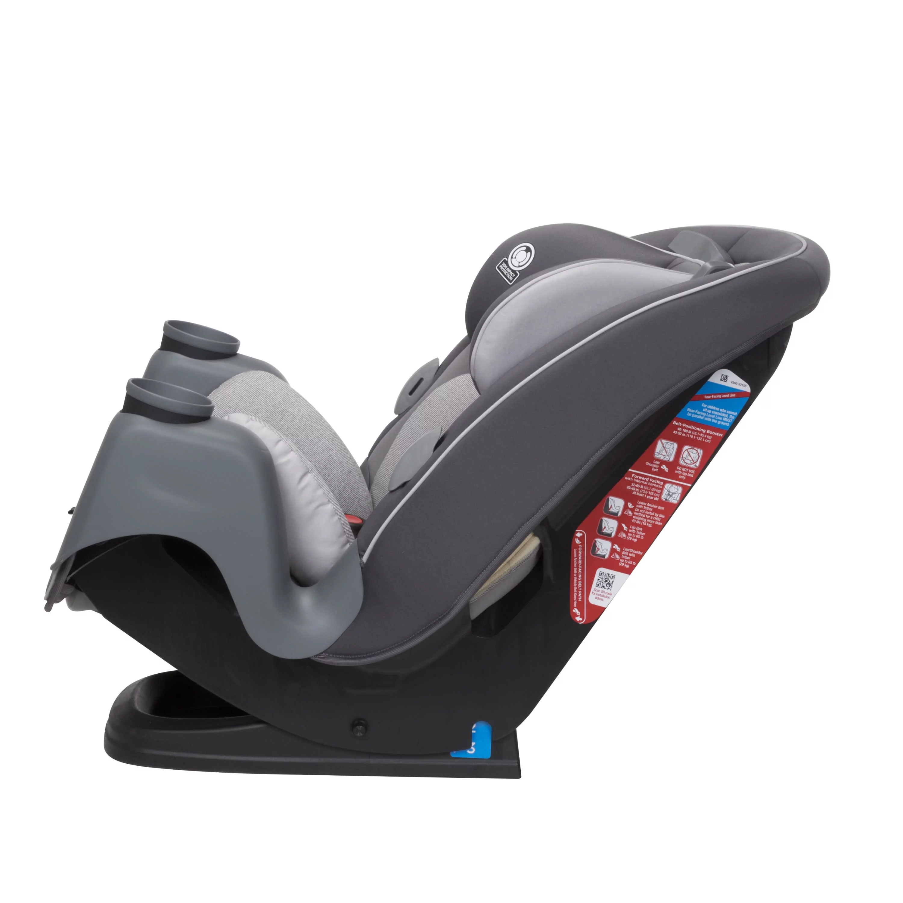 Safety 1st Grow and Go Sprint All-in-1 Convertible Car Seat, Silver Lake