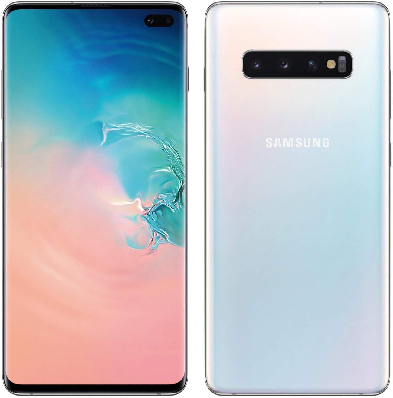 Samsung Galaxy S10 Plus SM-G9750 - International Version - No Warranty in The USA - GSM ONLY, NO CDMA (Prism Black, 128GB/8GB)