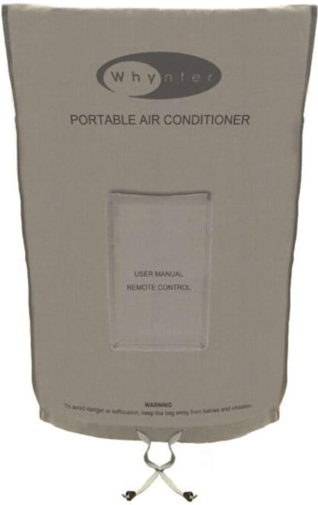 Whynter ARC-126MD 12,000 BTU (7,700 BTU SACC) Dual Hose Cooling Portable Air Conditioner, Dehumidifier, and Fan with 3M and SilverShield Filter plus Storage bag, up to 450 sq ft in White
