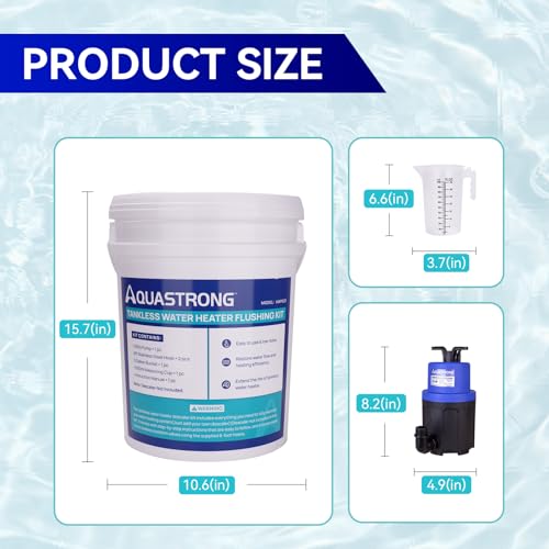 Aquastrong Tankless Water Heater Flushing Kit