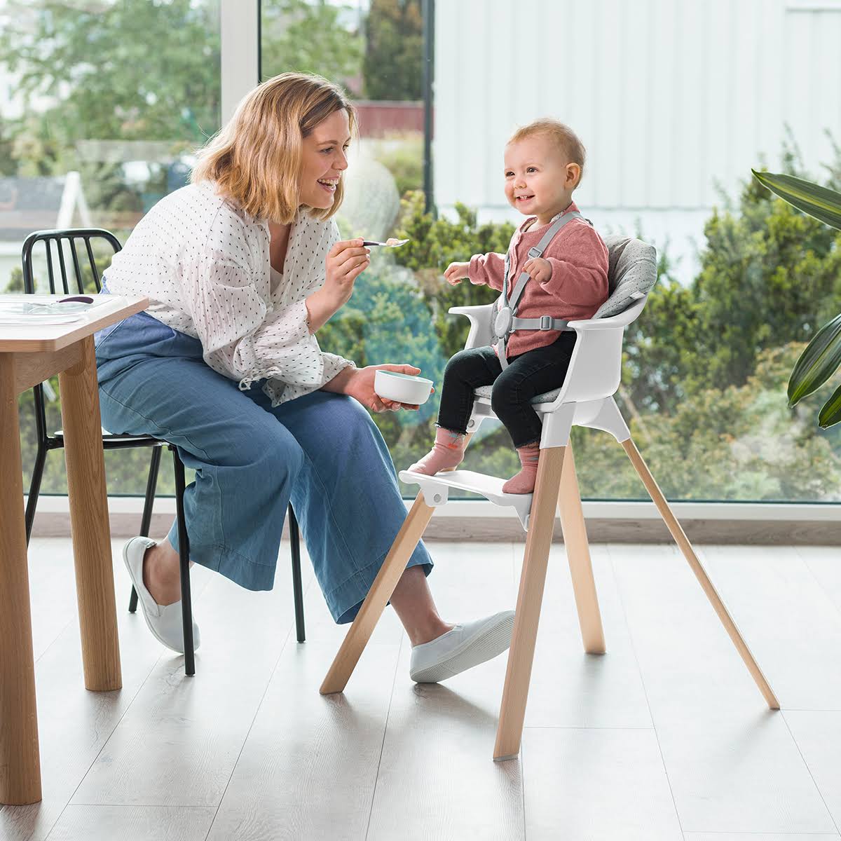 Stokke Clikk High Chair (White)