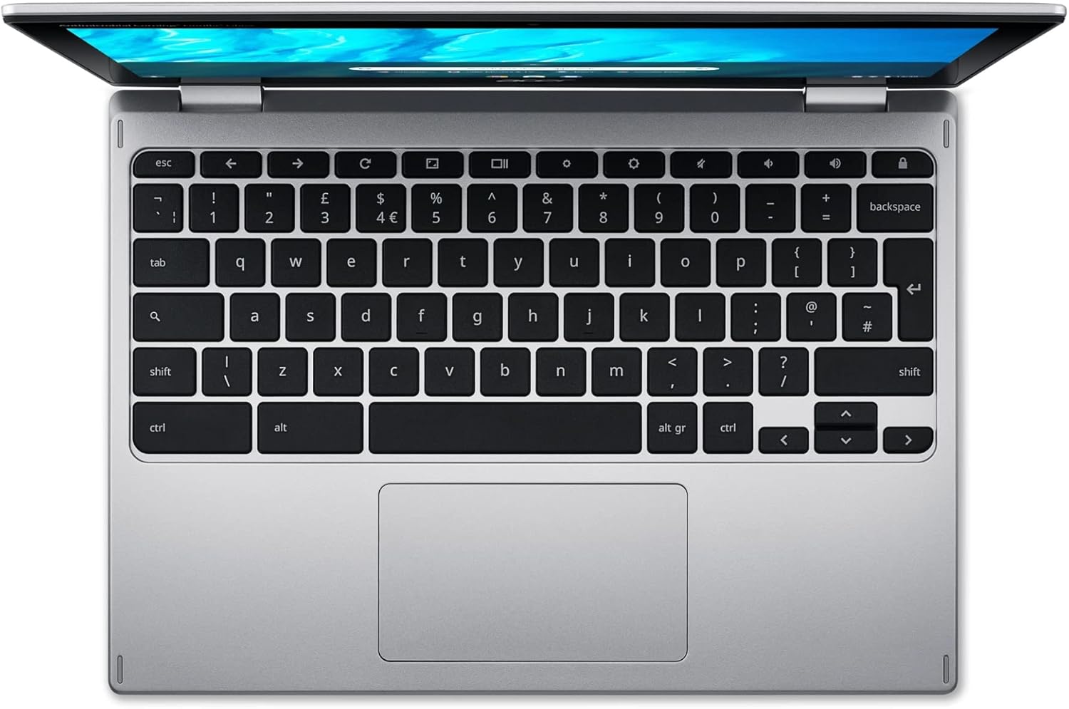 Acer Spin 311 3H 11.6'' 2-in-1 Touchscreen Chromebook (8-Core MediaTek MT8183C, 64GB eMMC, 4GB RAM, Stylus) Flip Convertible Laptop, 15-Hr Battery Life, IST Pen, Webcam, Chrome OS, Pure Silver