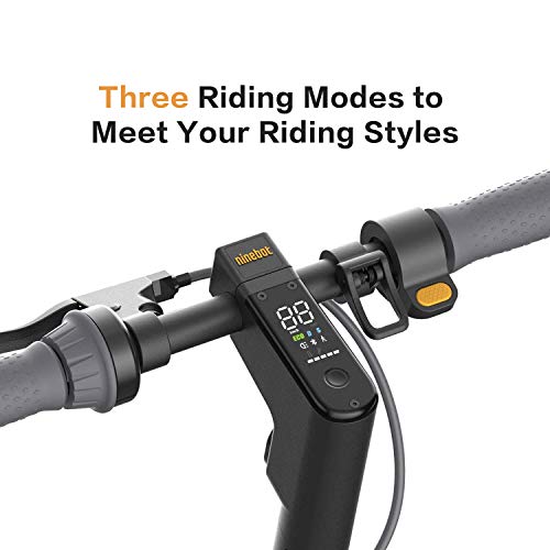 Segway Ninebot MAX Foldable Electric Scooter, Power by 350W/450W Motor, Long Miles Range, 18.6/22 mph, Dual Suspension (MAX G2 Only), Commuter Scooter for Adults, UL-2271 2272 Certified