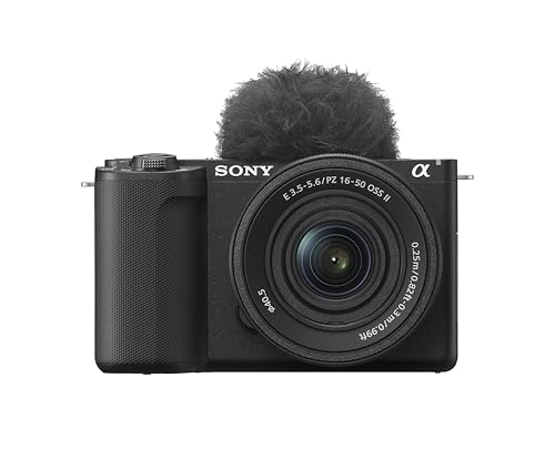 Sony Alpha ZVE10 II - APS-C Interchangeable Lens Mirrorless Content Creators’ Camera - Black - Body Only
