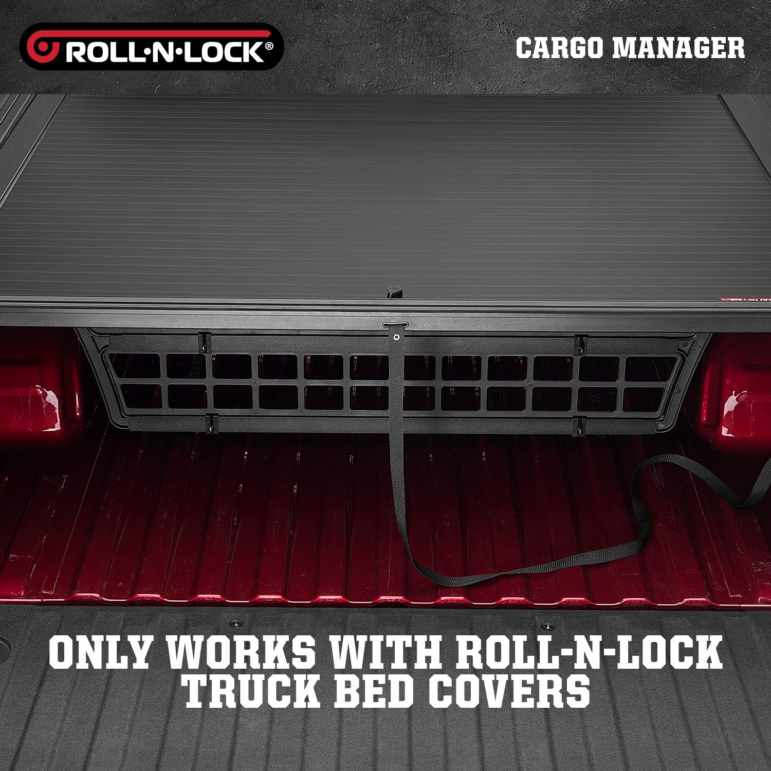 Roll N Lock Cargo Manager Truck Bed Organizer | CM576 | Fits 2022 Toyota Tundra Ext Cab 6' 7" Bed (78.7")