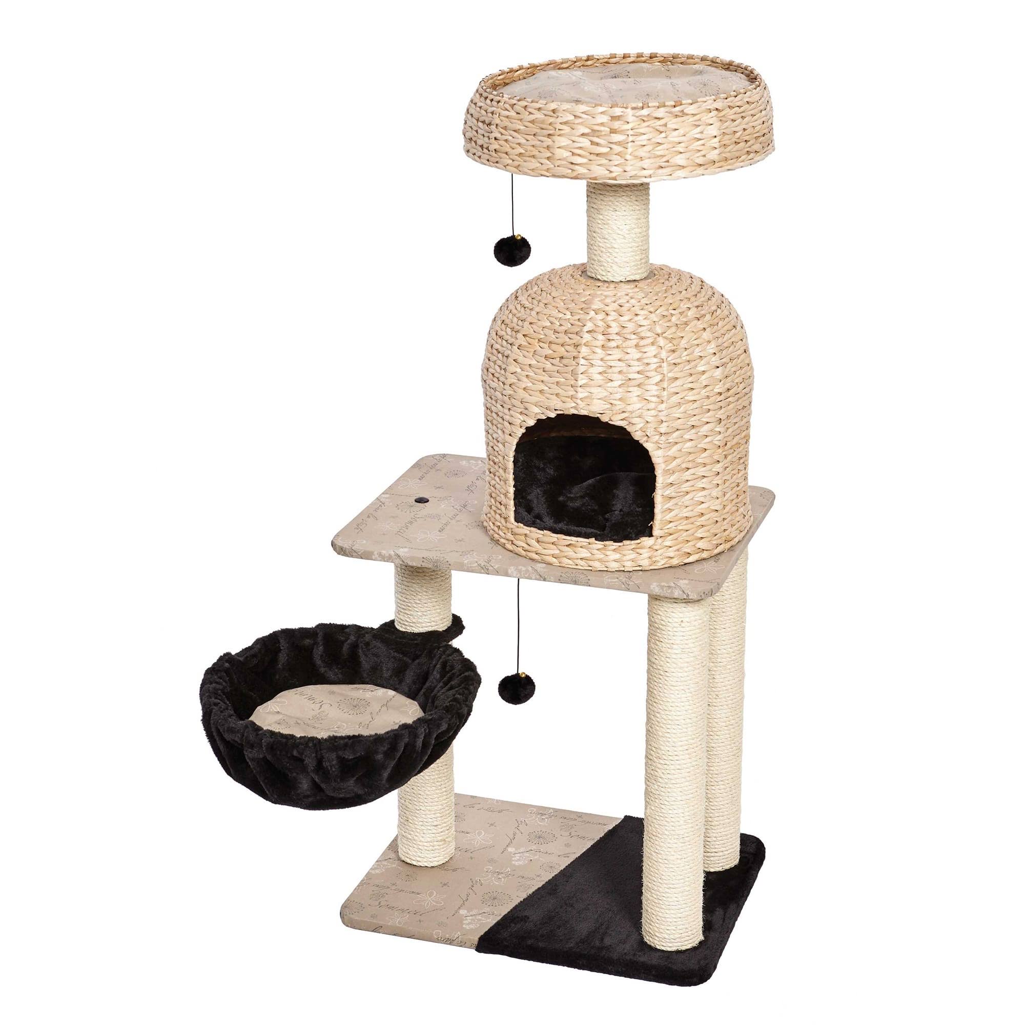 Midwest Homes for Pets Feline Nuvo Reid Wicker Cat Tree