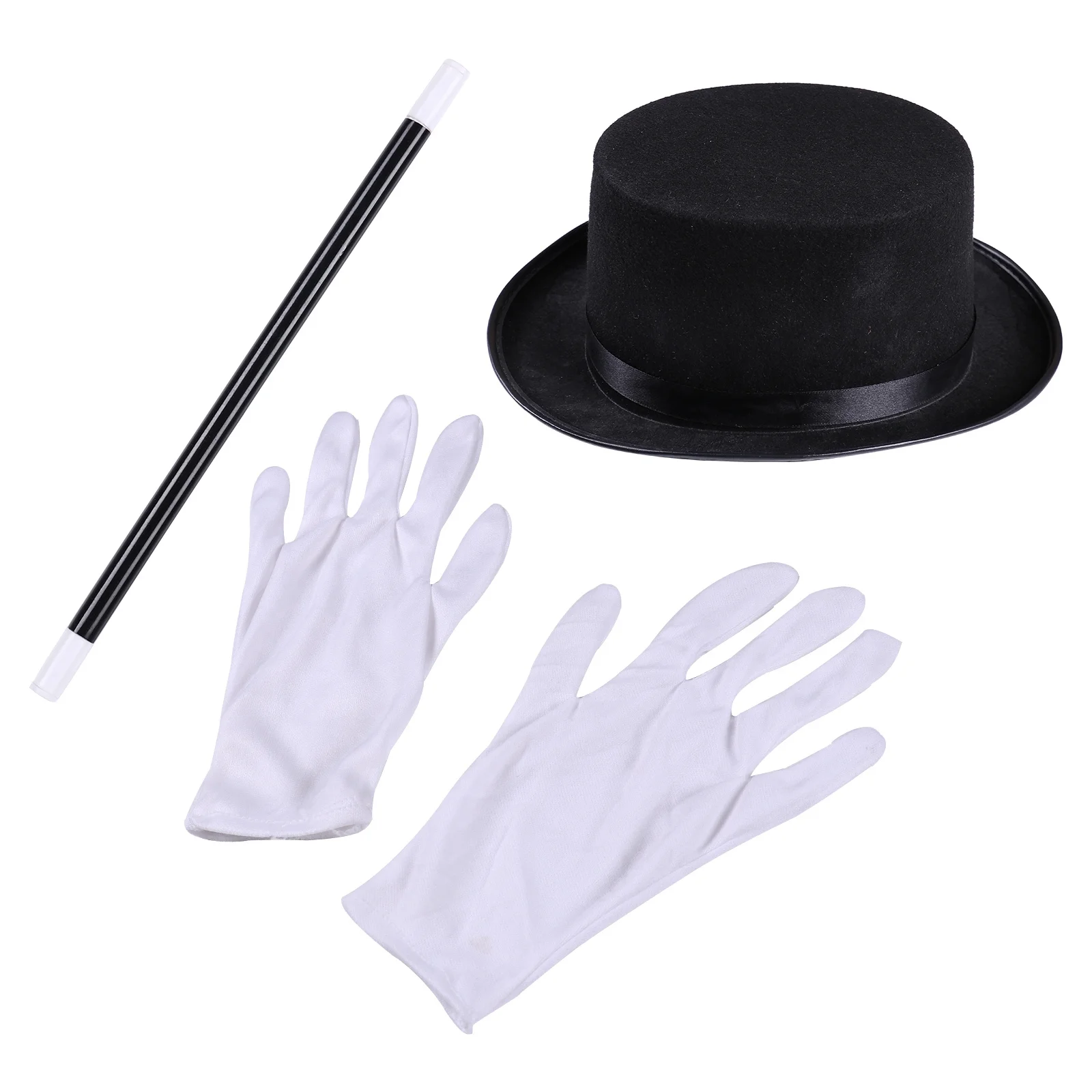 TiaoBug KIds Girls Ringmaster Circus Costume Long Sleeve Tassel Tailcoat Leotard Bodysuit with Bow Tie Hat Magic Wand Gloves Red 10 - Curated Treasures Market