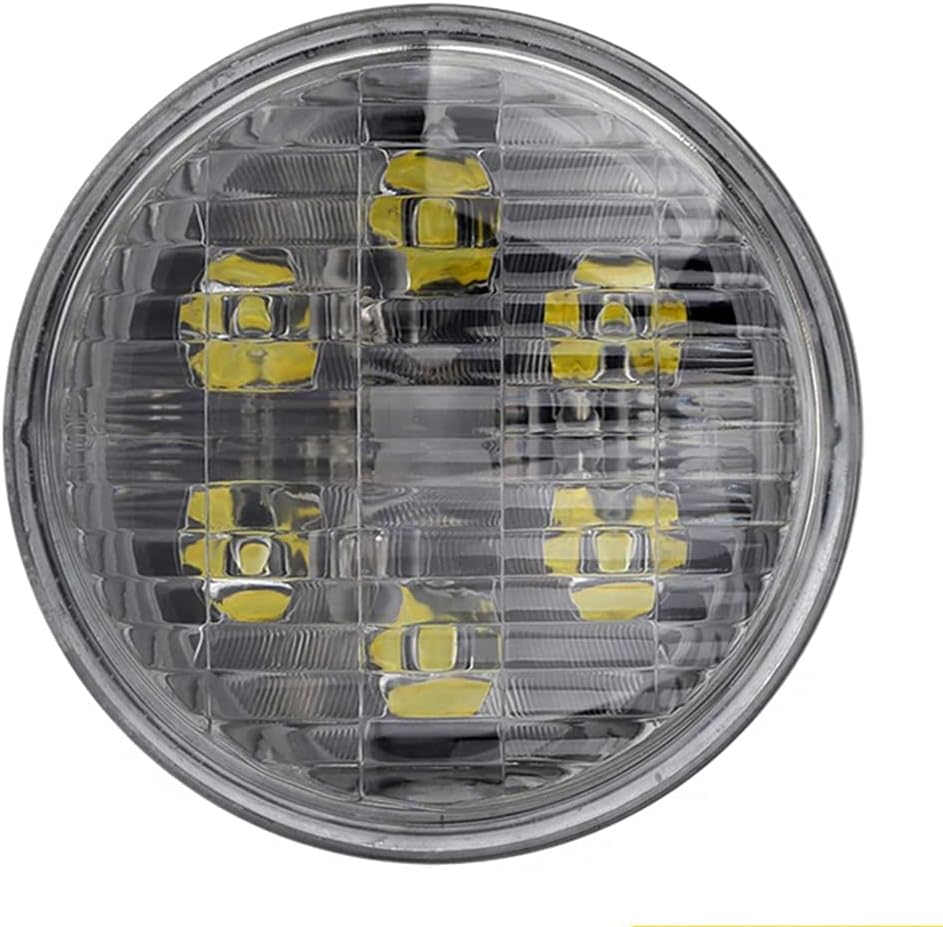 Par36 Trapezpoid 30W LED Work Light compatible with John Deere Case IH Ford New Hollan (Trapezoid Beam) Pack of 2