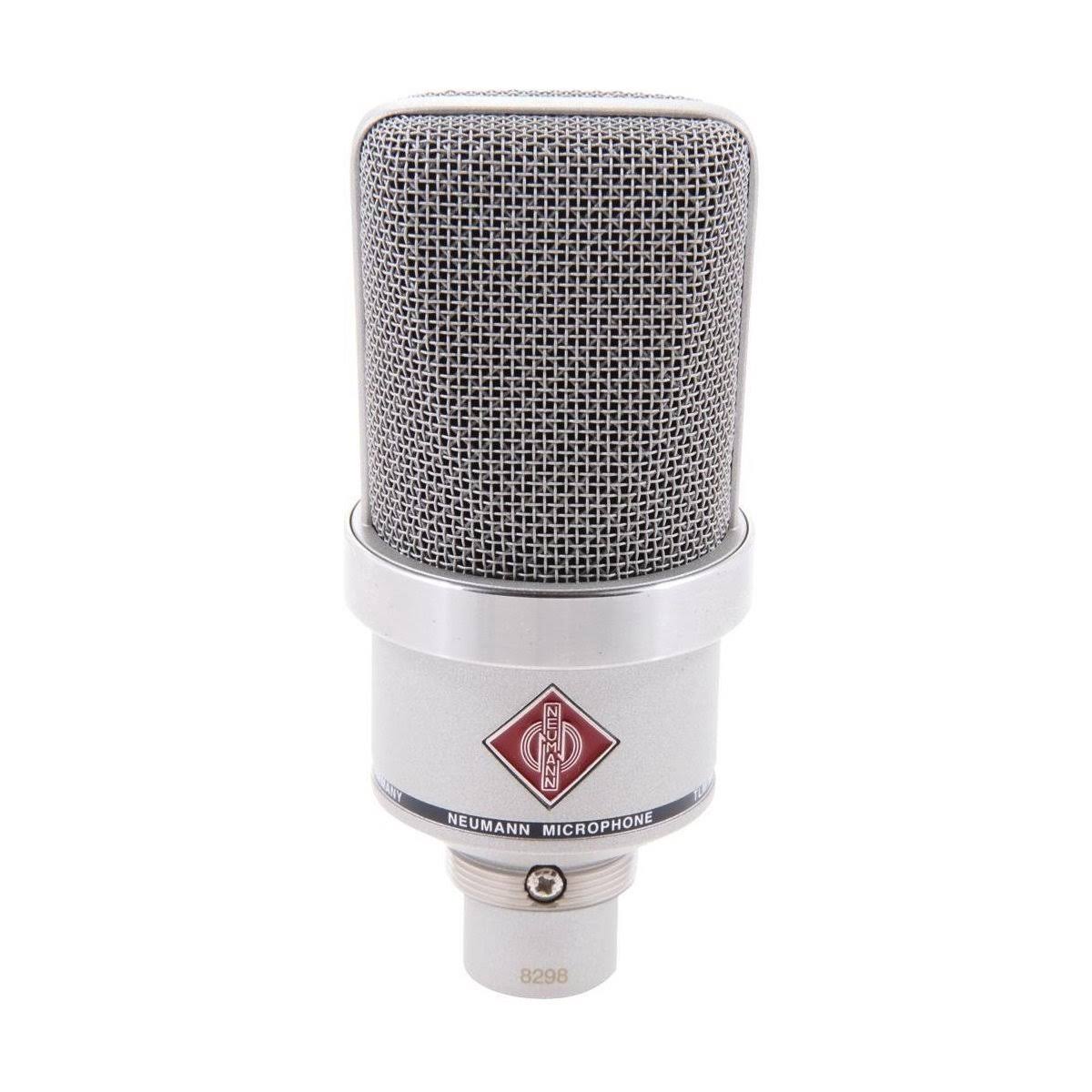 Neumann TLM 102 Studio Set Cardioid Large Diaphragm Condenser Microphone Set Nickel