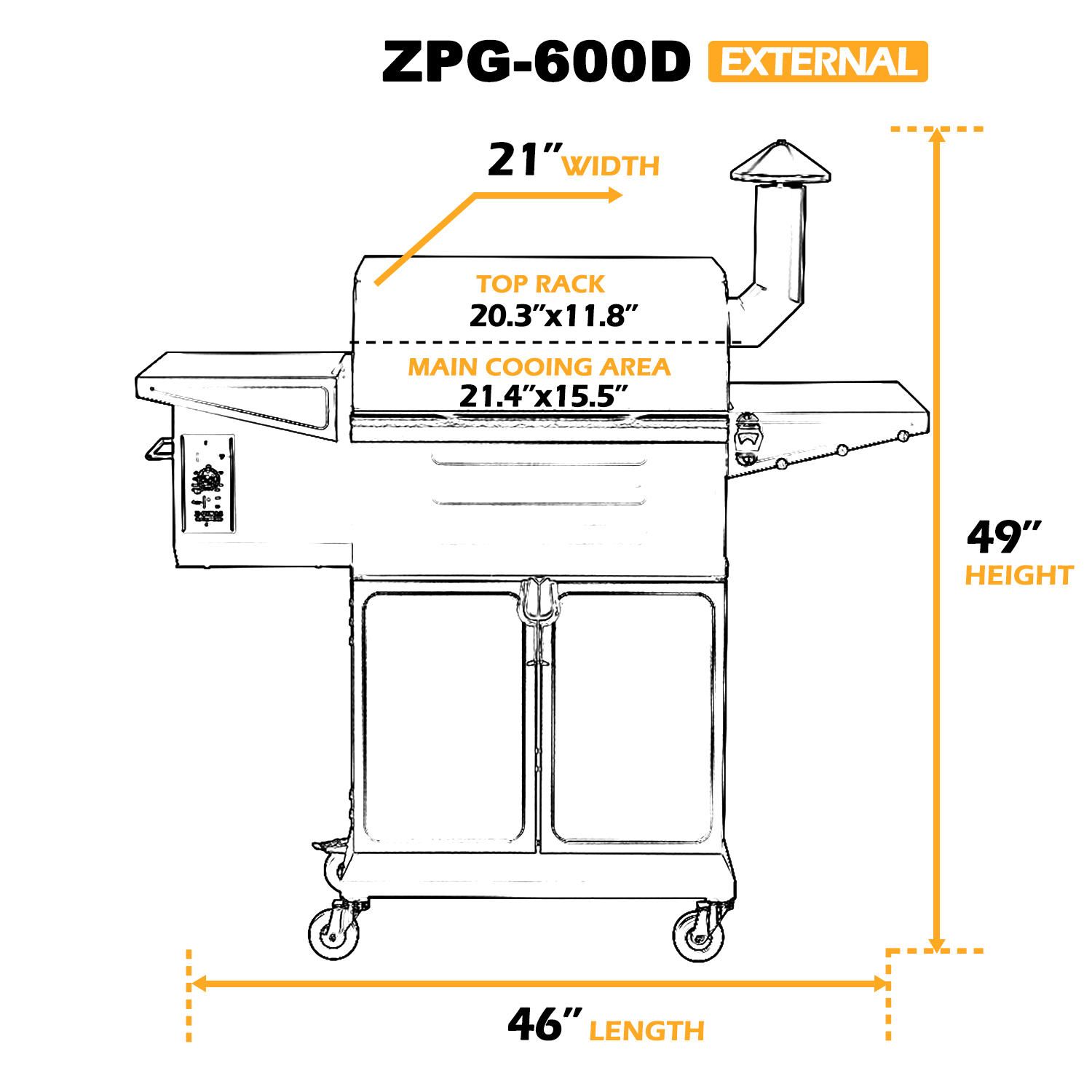 Z Grills 600d Wood Pellet Grill Smoker