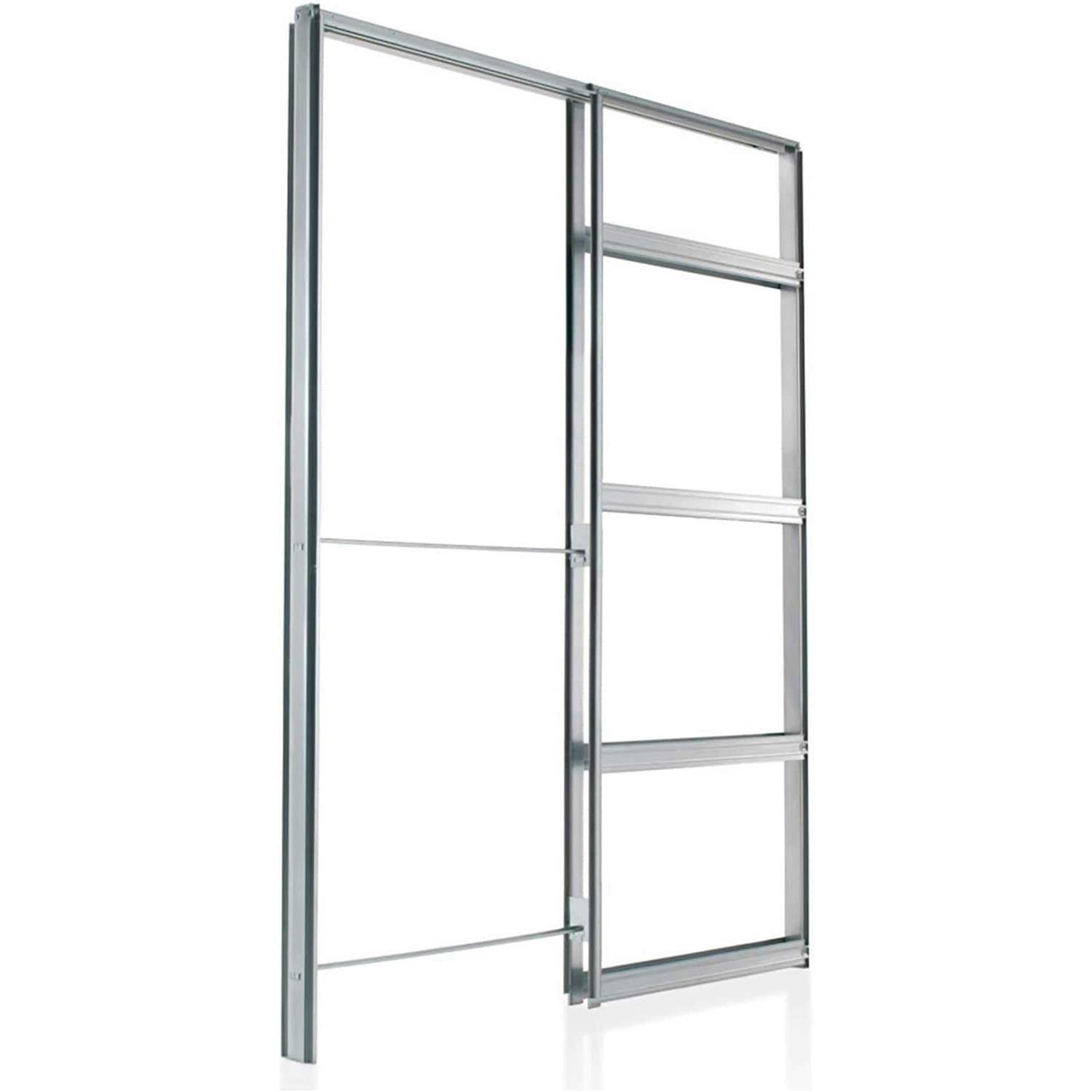 Eclisse 80 in. Galvanized Steel Pocket Door Frame Kit - Shop Hardware Tools Online Store