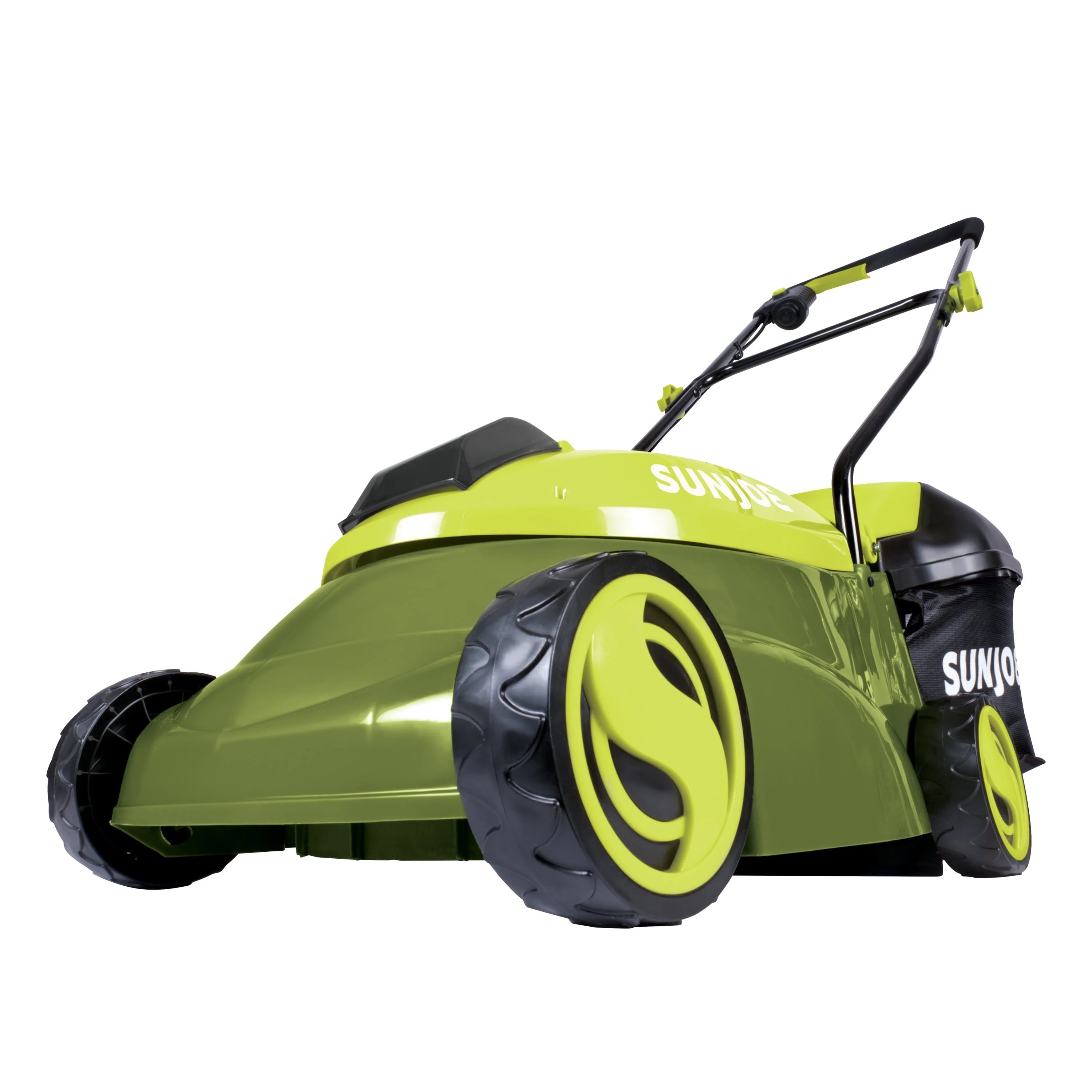 Sun Joe 28V Cordless 14 Brushless Push Lawn Mower, 3-Position, 4.0-Ah