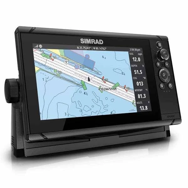 Simrad Cruise 7 US Coastal with 83/200 Transom Mount Transducer