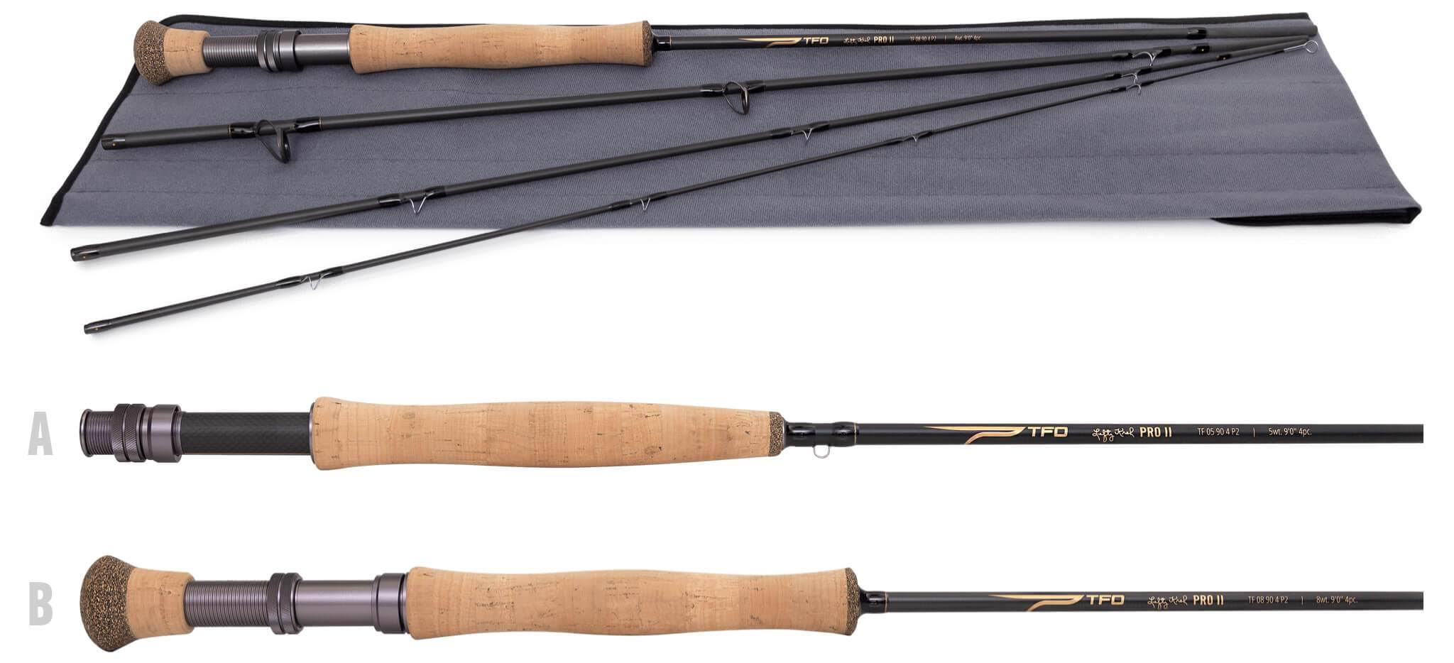 TFO Professional Series II Fly Rods 9& 7wt 4pc