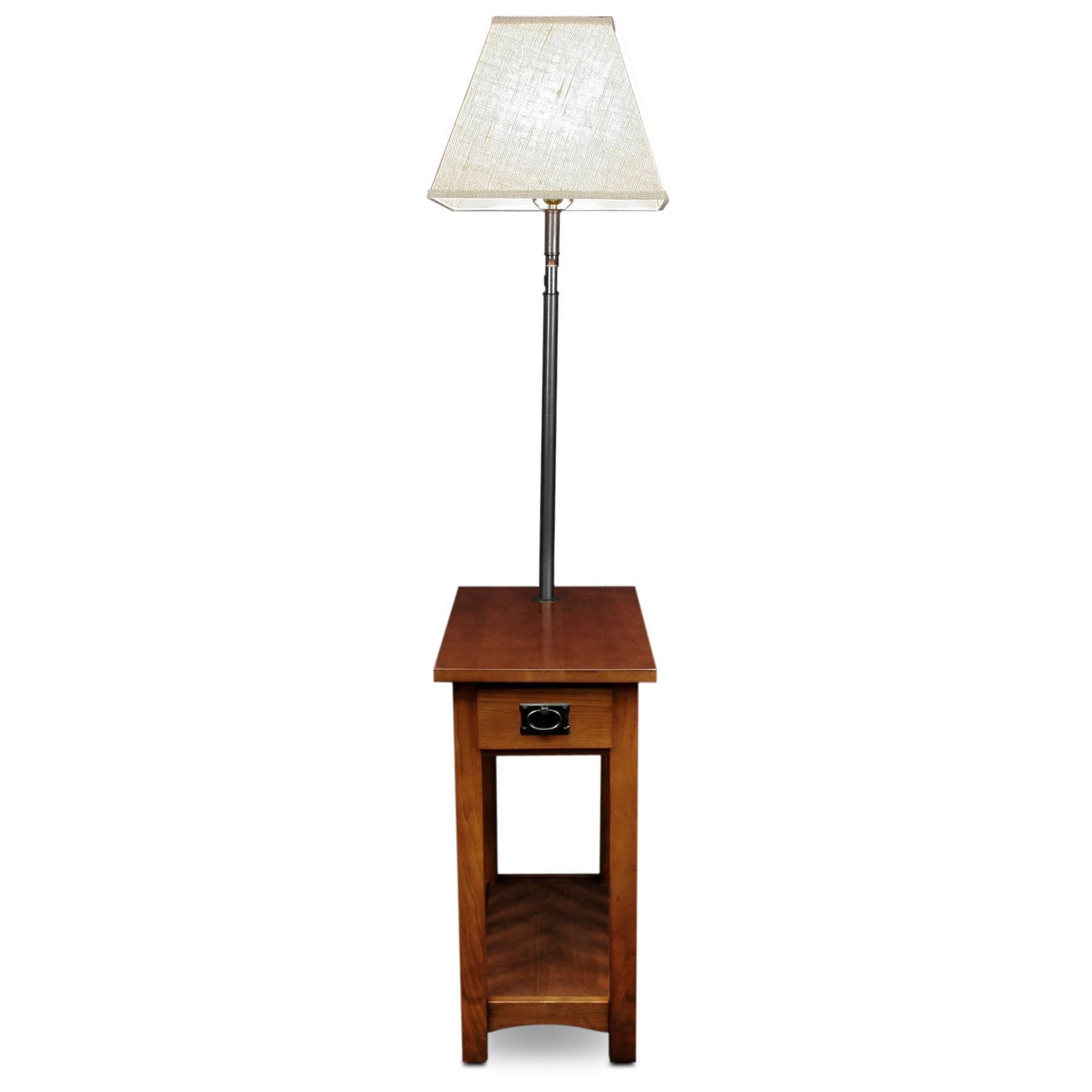 Leick Furniture Mission Chairside Lamp Table