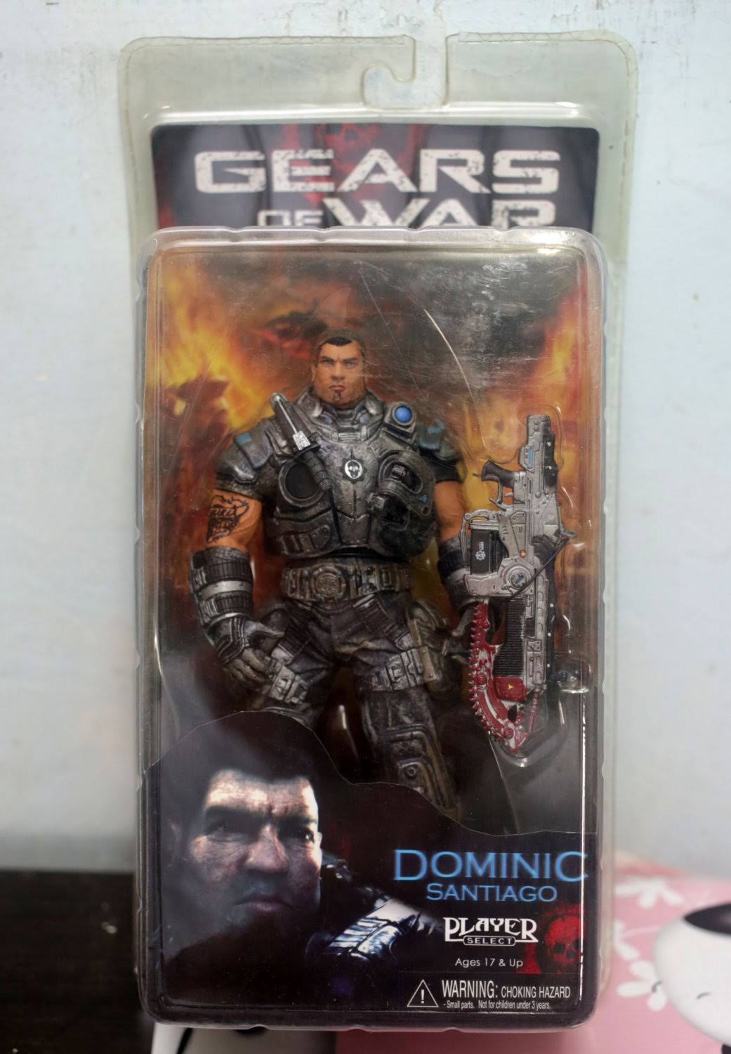 Gears of War 3 Series 2 Dominic Santiago Action Figure