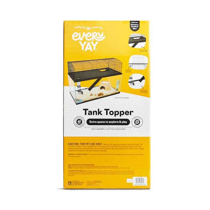 EveryYay Small Animal Tank Topper 40 Gallon - Pet Supplies online store