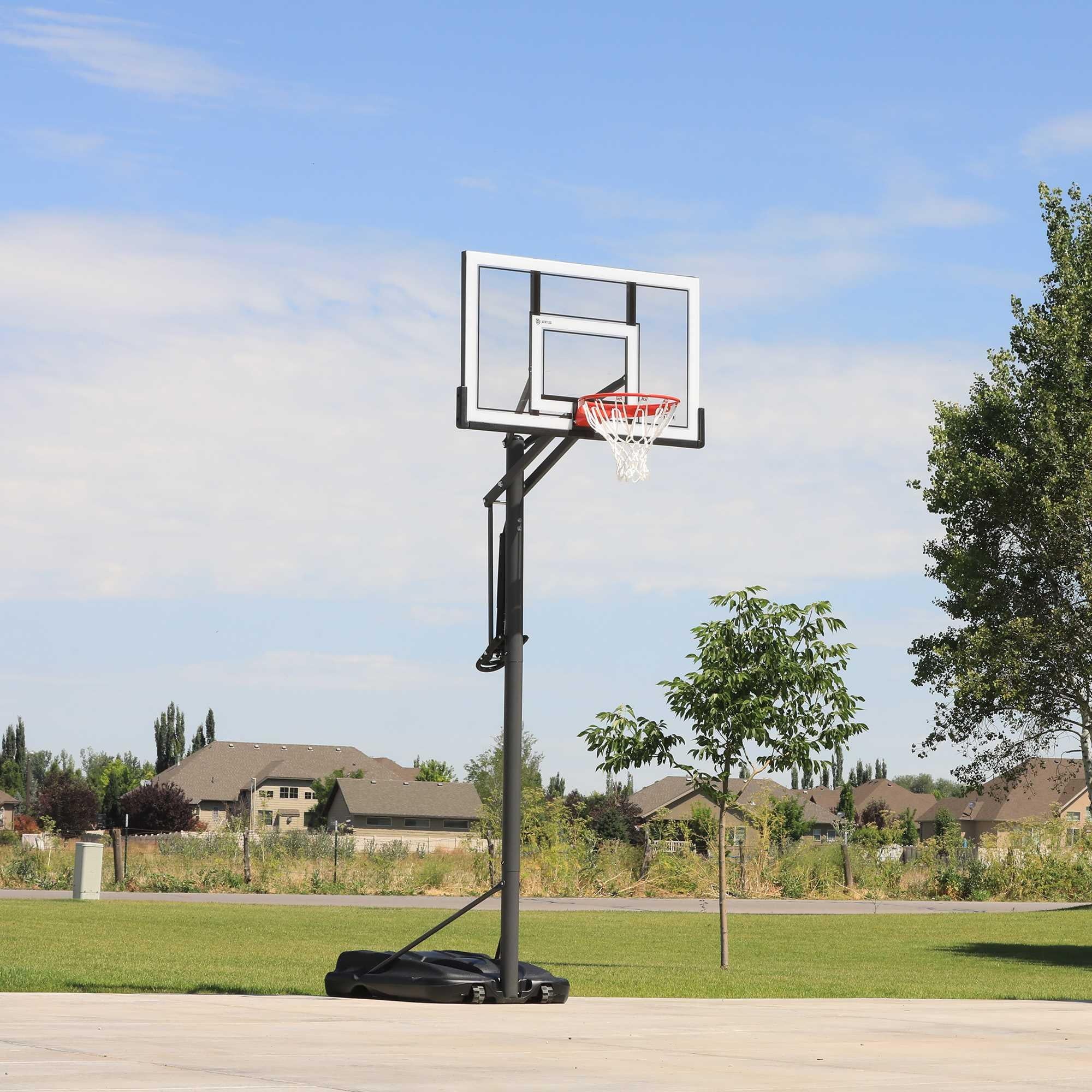 Lifetime Adjustable Portable Basketball Hoop (54-Inch Acrylic) - 71522