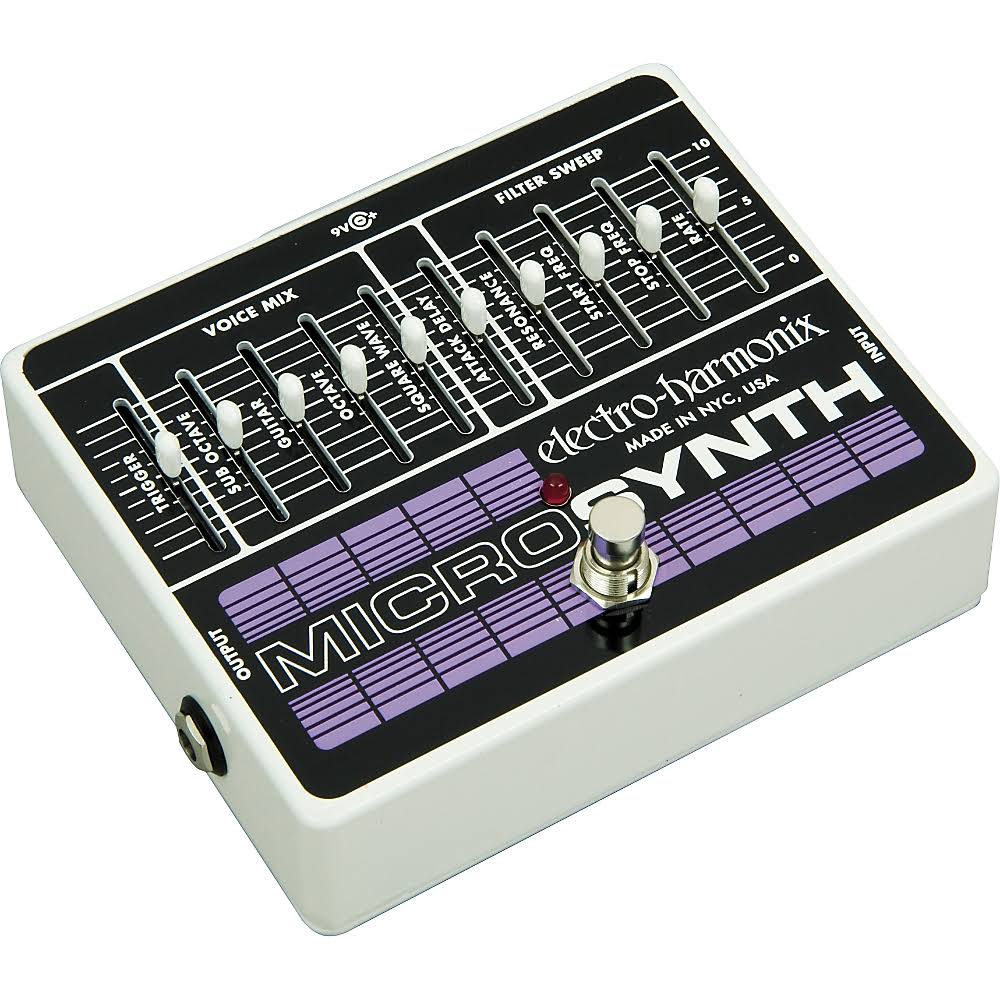 Electro Harmonix Microsynth Analog Guitar Synthesizer Pedal
