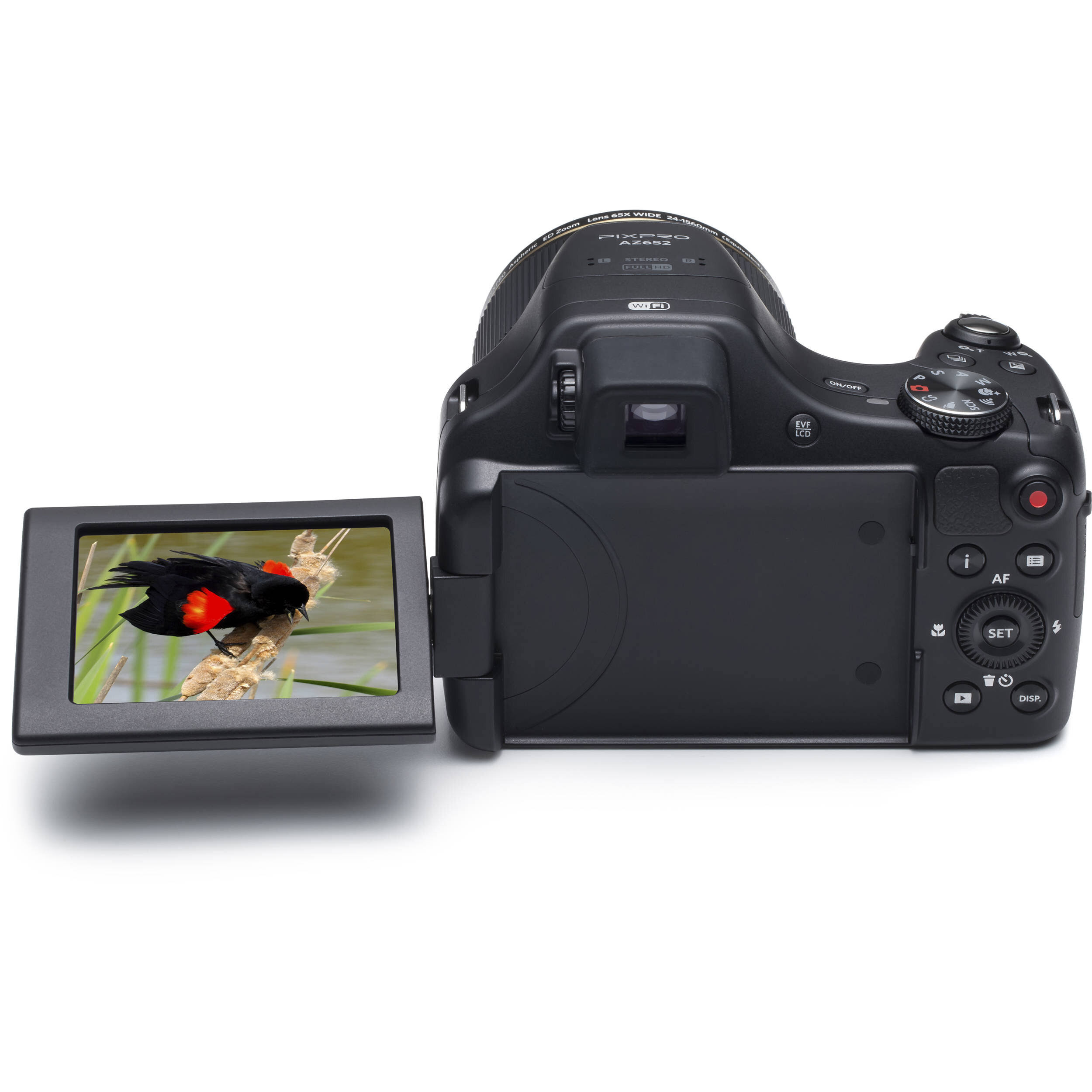 Kodak PIXPRO AZ652 Astro Zoom Bridge Camera - Black