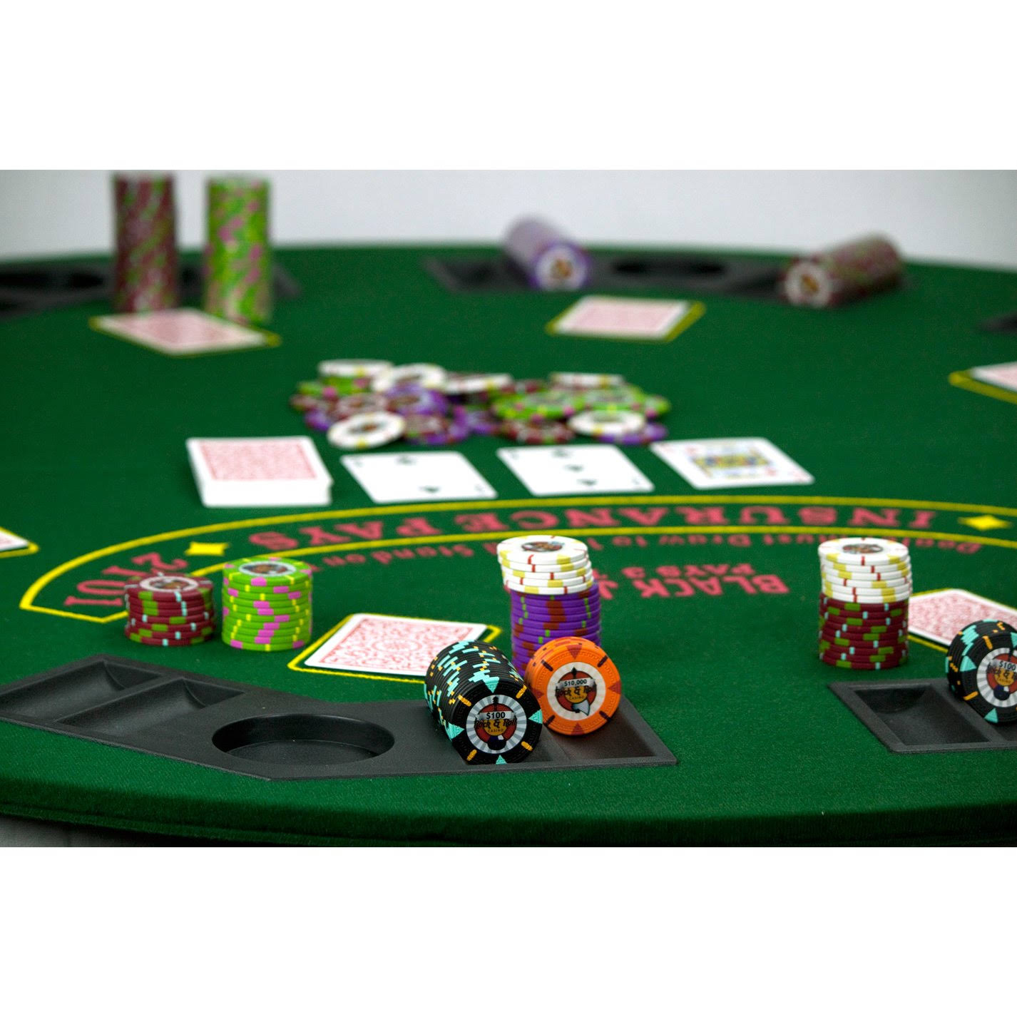 300ct Claysmith Gaming &The Mint& Chip Set in Carousel