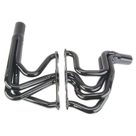 Schoenfeld 1186 IMCA Modified Long Style Headers, Black