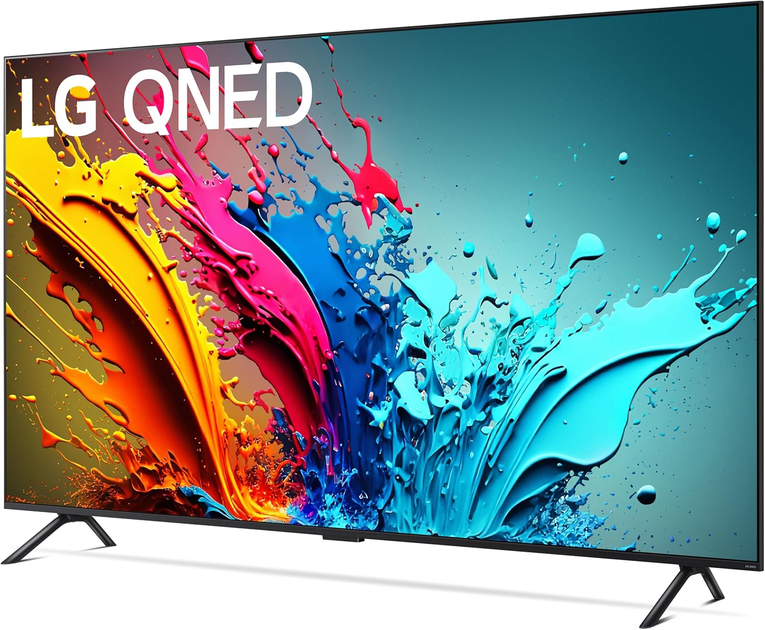 LG 98-Inch Class QNED89T LED Smart TV 4K Processor Flat Screen with Magic Remote AI-Powered with Alexa Built-in (98QNED89TUA, 2024)