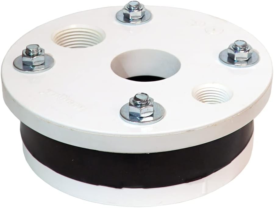 Merrill MFG 6-Inch Well Seal, Cap, Single Drop 1-1/4 in Pack of 2