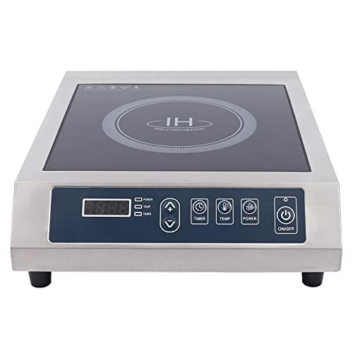 3500W Professional Induction Cooktop, Portable Countertop Burner, Electric Induction Burner with Sensor Touch and LCD Screen