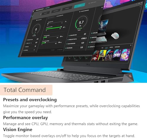 Dell G15 Gaming Laptop, 15.6" FHD Display, Backlit Keyboard, Wi-Fi 6, Dolby Audio, Windows 11 Pro, with Cleaning Kit