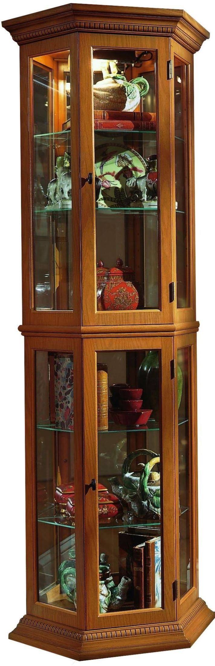 Pulaski 20854 English Oak II Curio
