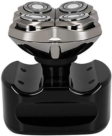 Skull Shaver Pitbull Gold PRO Head Shaver for Men,Wet/Dry 4 Razor Hair Trimmer with US USB Adapter & Charging Cable,4D Rechargeable Rotary Shaver with Lithium-Ion Battery, Water Resistant Grooming Kit