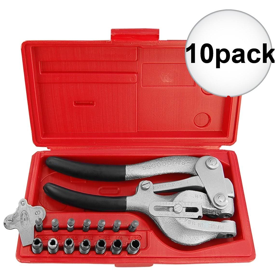 Roper Whitney 5jr 16pc Whitney Punch Complete Kit 7 Sizes 10-Pack - Megean