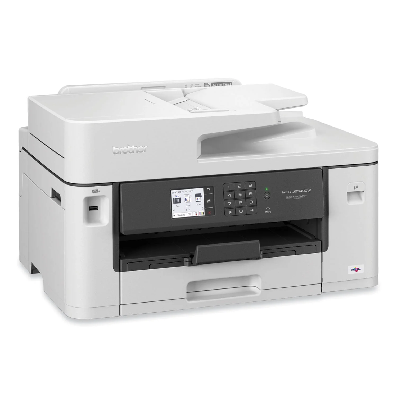 Brother MFC-J5340DW Business Color Inkjet All-in-One Printer with Printing Up to 11”x17 (Ledger Size)