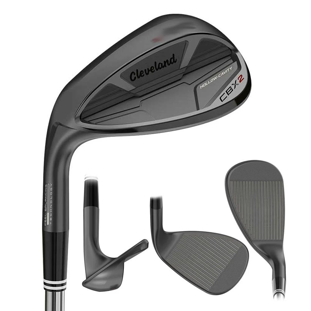 Cleveland CBX 2 Black Satin Wedge Steel Shaft