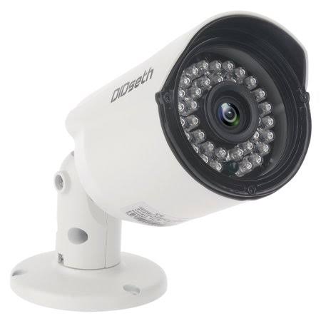 Did 4CH AHD 720p CCTV Camera Security System with 4 Pcs IP Outdoor IR Night Vision Home Security Camera System White (Wireless S