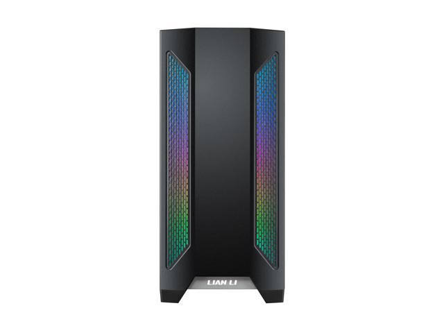 Lian-Li LANCOOL 2 ATX Case with Tempered Glass, Black II - x