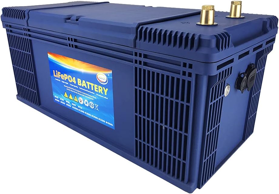 24V Lithium Battery 60Ah Lifepo4 Trolling Motor RV Battery Replacement Built-in BMS Last Longer Replace Your SLA Perfect for Backup Power and Off Grid Applications