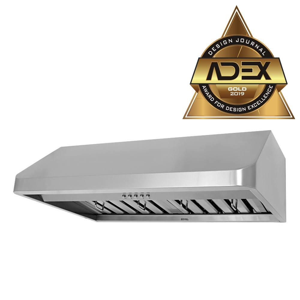 Kobe CHX9136SQB-1 Brillia 36-Inch Under Cabinet Range Hood, 3-Speed, 680 CFM, LED