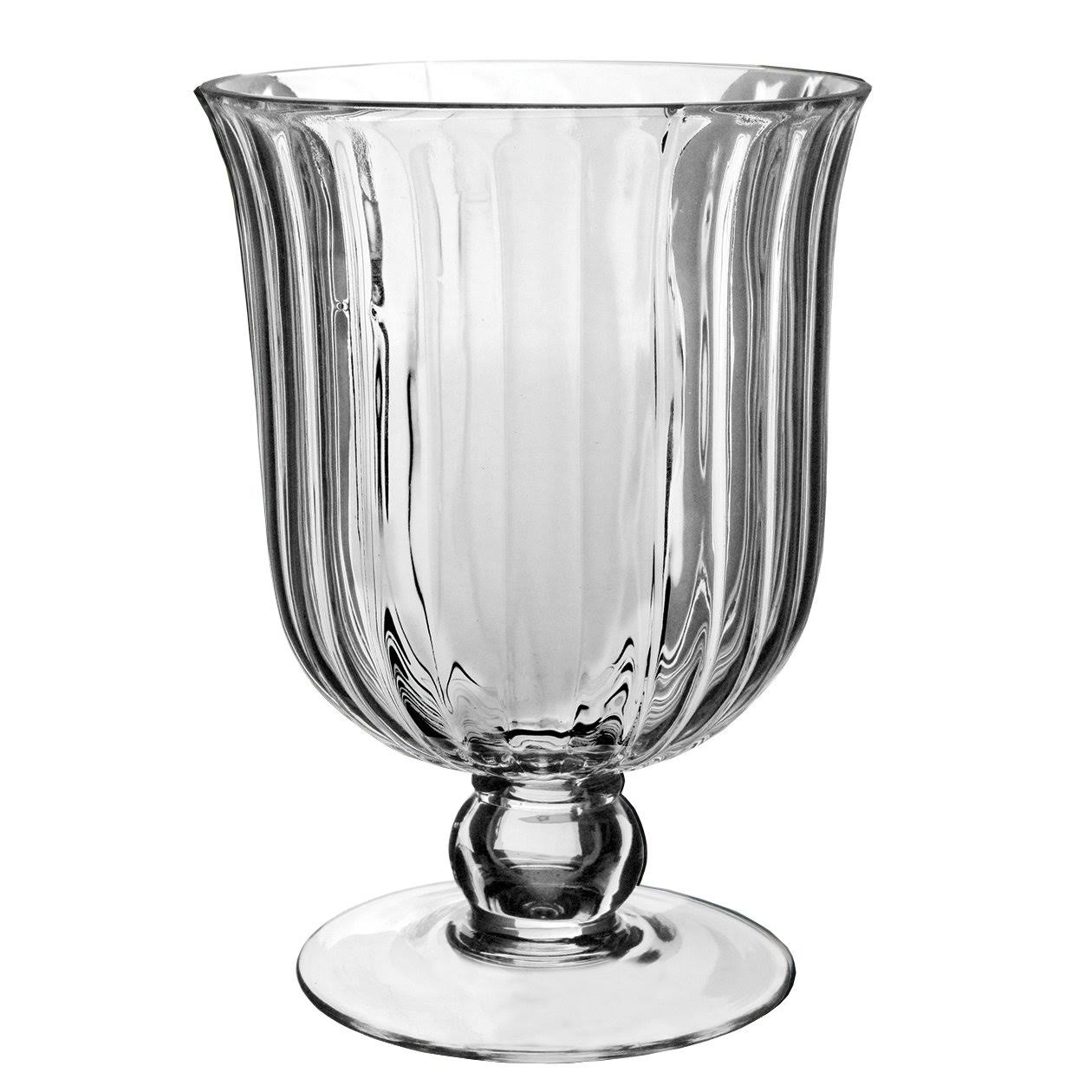 Syndicate Sales 12 1/2x22 Amelia Vase, Clear