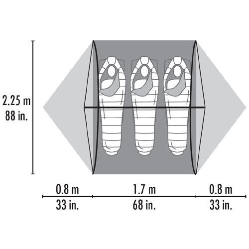 MSR Carbon Reflex 3 Tent
