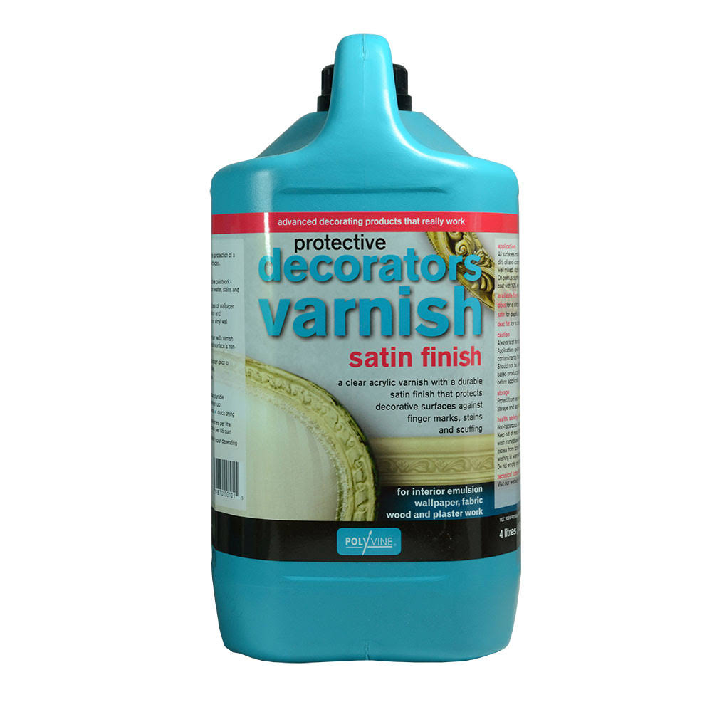Polyvine Decorators Acrylic Satin Varnish Gallon