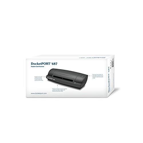 DocketPORT DP687 Card Scanner