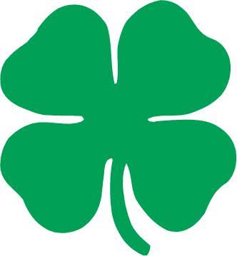 Wallhogs St. Patrick&s Day Shamrock Cutout Wall Decal,