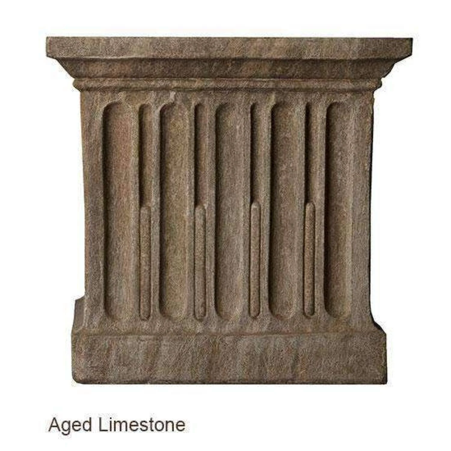 Campania International Fleur De Lis Small Urn - Ferro Rustico Nuovo