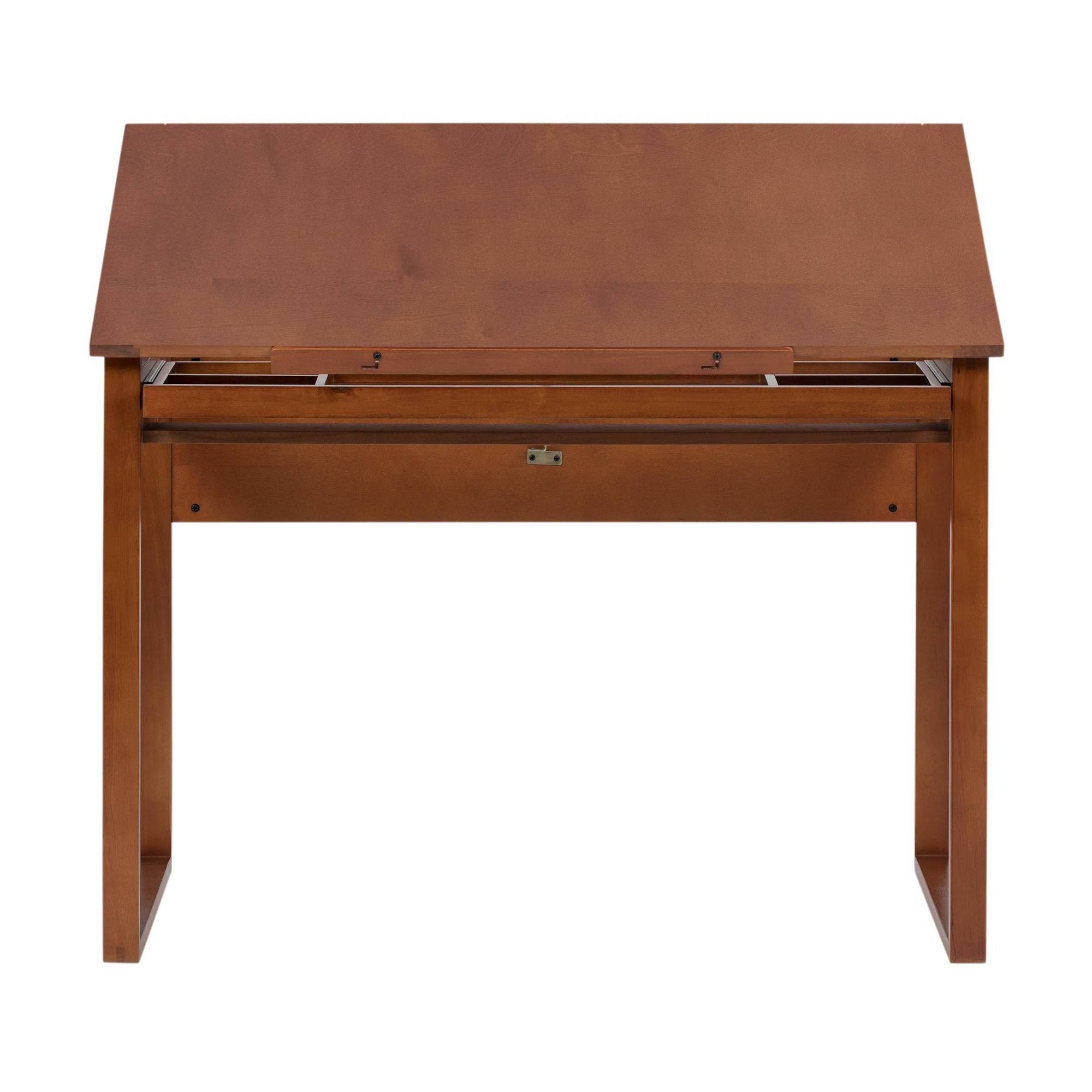 Canvas u0026 Color Wood Drawing Table Sonoma Brown - Studio Designs