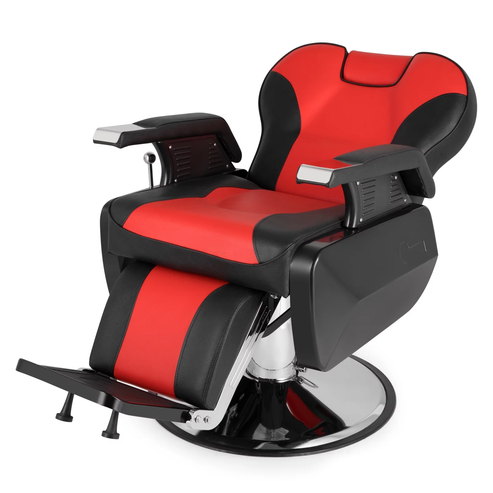 OmySalon Barber Chair All Purpose for Hair Stylist, Heavy Duty Styling Chair with 360 Degree Swivel Hydraulic Pump, Beauty Salon Spa Shampoo Equipment